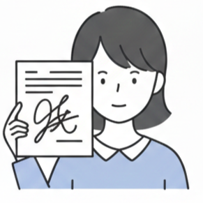 本人確認用写真の例